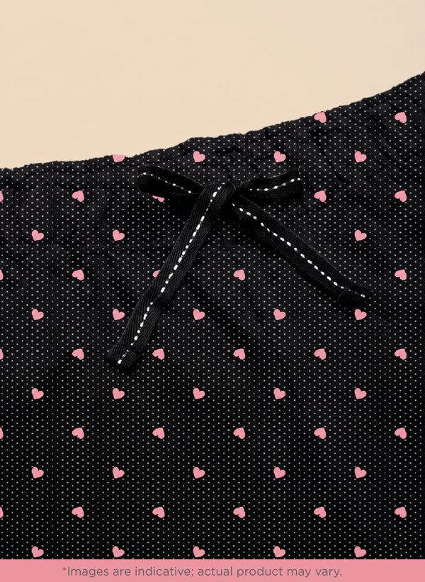 Buy_Blossom_Flowy_Shorts_cotton_elastane_adjustable_Black