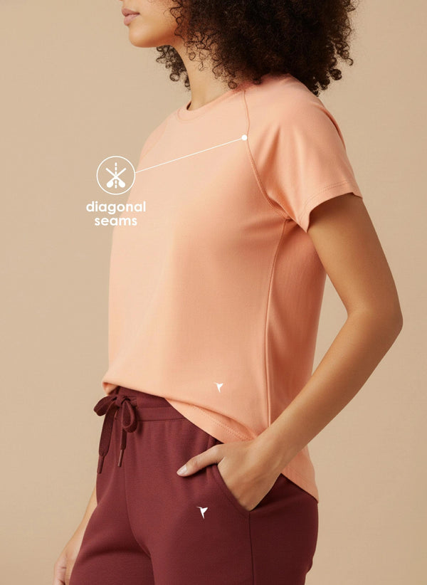 Buy_Blossom_Hip_Long_Tee_cotton_elastane_versatile_wear_C-Orange