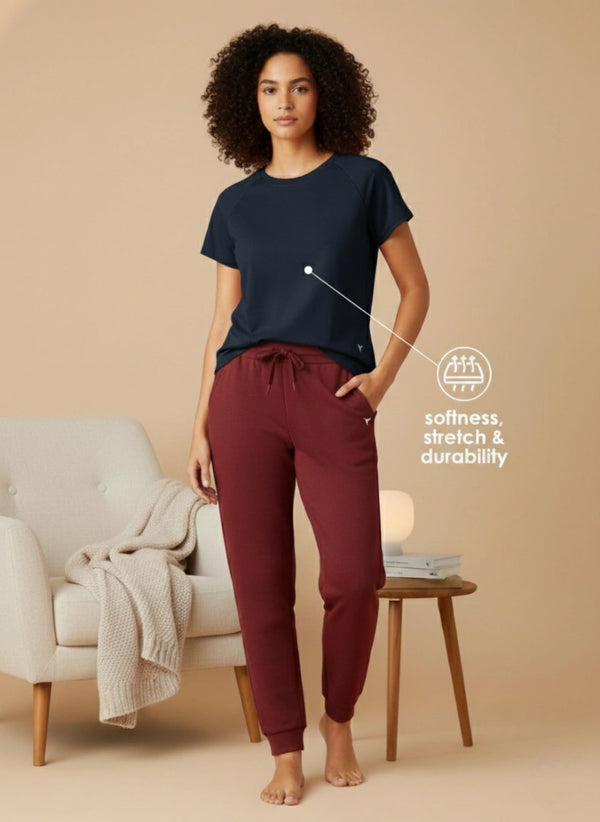 Buy_Blossom_Hip_Long_Tee_cotton_elastane_versatile_wear_Navy-Blue
