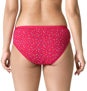 blossom-dahlia combo-hipster panties-outer-elastic-dark-printed-plain