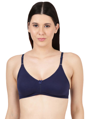 Buy_Blossom_Intimate_Bra_oft_Double-Layer_Daily_Wear_Bra_Navy-Blue-1