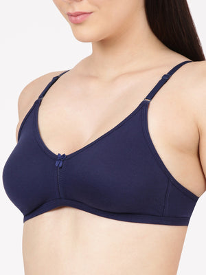 Buy_Blossom_Intimate_Bra_oft_Double-Layer_Daily_Wear_Bra_Navy-Blue-4