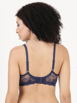 Buy_Blossom_Lacey_Bra_Seamless_Bra_Navy_Blue-3