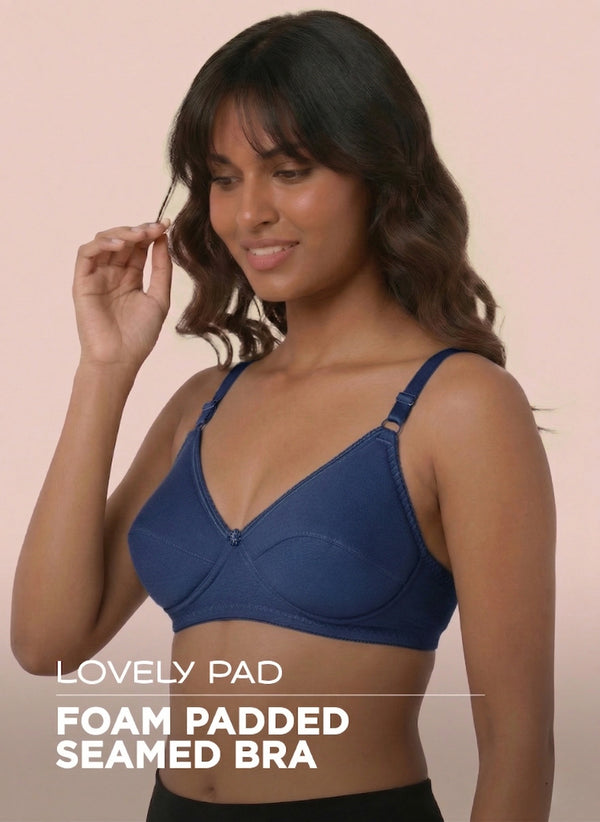 Buy_Blossom_Lovely_Pad_lightly_foamed_padded_cups_cotton_polyester_full_coverage_Navy-Blue