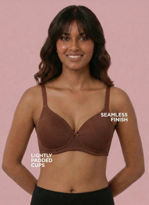 Beloved Pad - Lightly Padded Cotton Bra for Gentle Lift