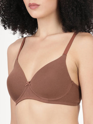 Beloved Pad - Lightly Padded Cotton Bra for Gentle Lift