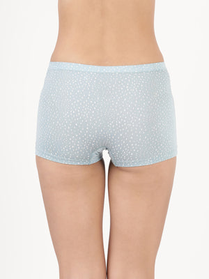 Dew Shorts - Ultra soft modal printed mid rise boy shorts Pack Of 2