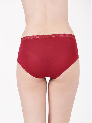 Buy_Blossom_Modal_cotton_full coverage_Panty_mid rise waist_concealed leg elastic_soft lace elastic waistband_assorted Panty_2Pack