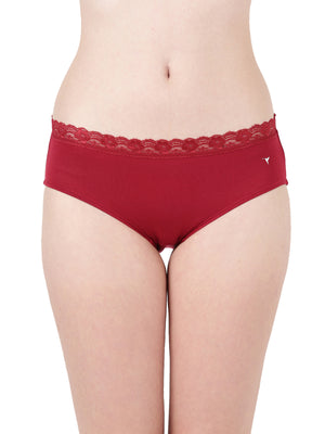 Buy_Blossom_Modal_cotton_full coverage_Panty_mid rise waist_concealed leg elastic_soft lace elastic waistband_assorted Panty_2Pack