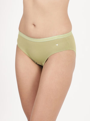 Whisper Panty - Full Coverage with Outer Elastic Soft Cotton Panty Pack of 3