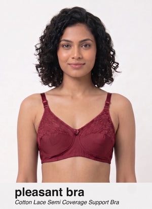 Buy_Blossom_Pleasent_Bra_cotton_double_layered_lower_cups_U-Back_design_MAROON 1