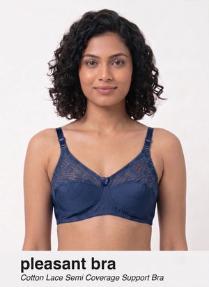 Buy_Blossom_Pleasent_Bra_cotton_double_layered_lower_cups_U-Back_design_NAVY BLUE 1