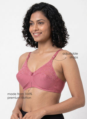 Buy_Blossom_Pleasent_Bra_cotton_double_layered_lower_cups_U-Back_design_ROSE GOLD 3