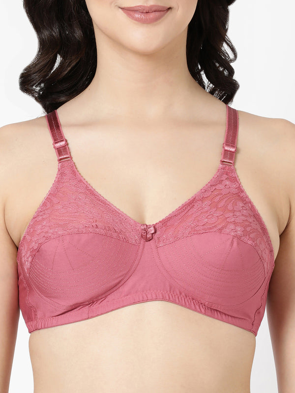 Buy_Blossom_Pleasent_Bra_cotton_double_layered_lower_cups_U-Back_design_Rose-Gold