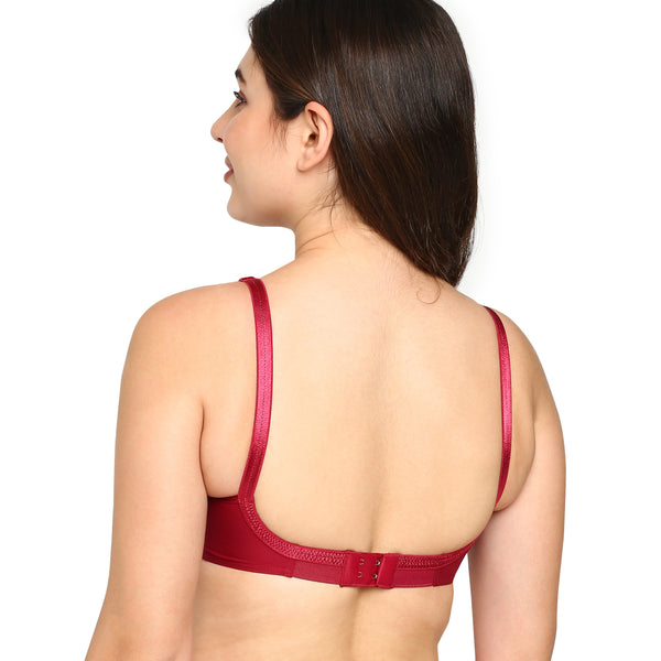 Buy_Blossom_Priyasajini_C_D_-_Full_Coverage_Round_Stitch_bra_with_Centre_Elastic_cotton_maroon
