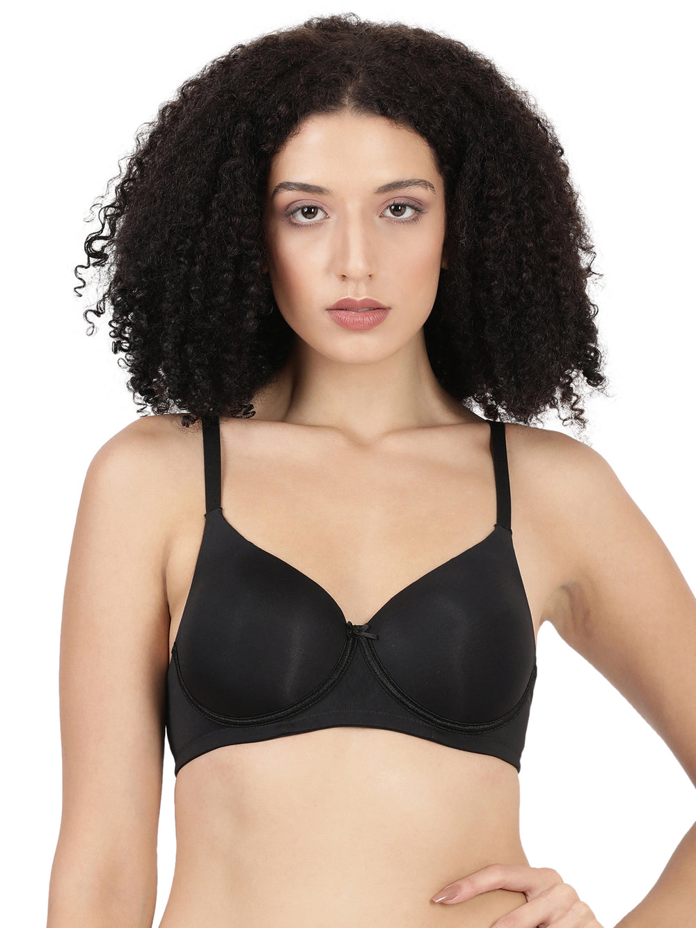 Pushup Bra BL PC 03 - Soft, Non-Wired Uplift Push-Up Bra With Seamless Finish