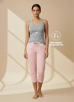 Buy_Blossom_Racer_Back_Tank_Top_cotton_spandex_versatile_wear