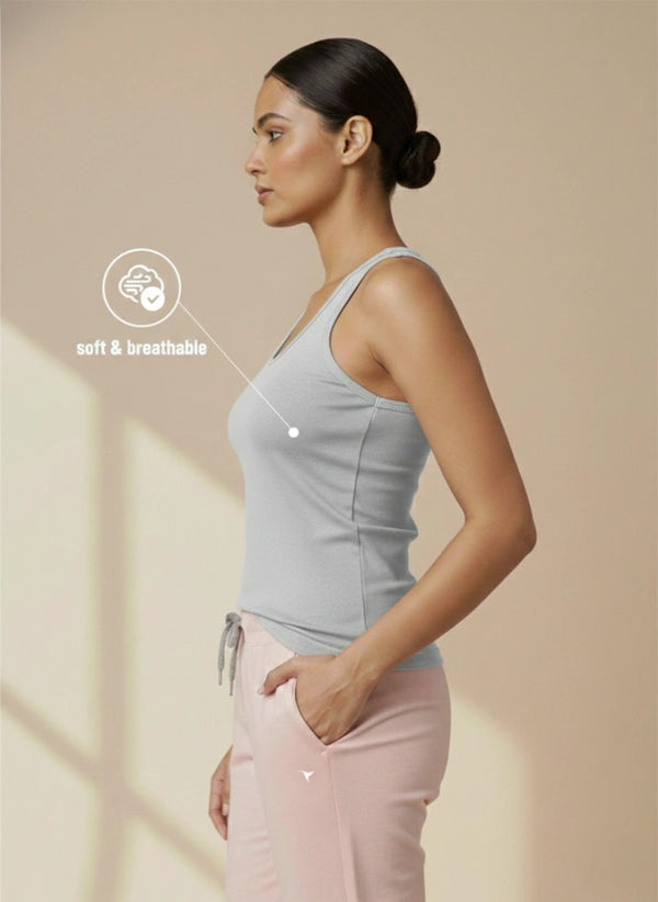 Buy_Blossom_Racer_Back_Tank_Top_cotton_spandex_versatile_wear