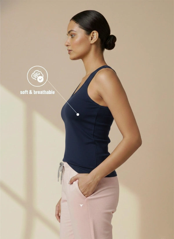 Buy_Blossom_Racer_Back_Tank_Top_cotton_spandex_versatile_wear_