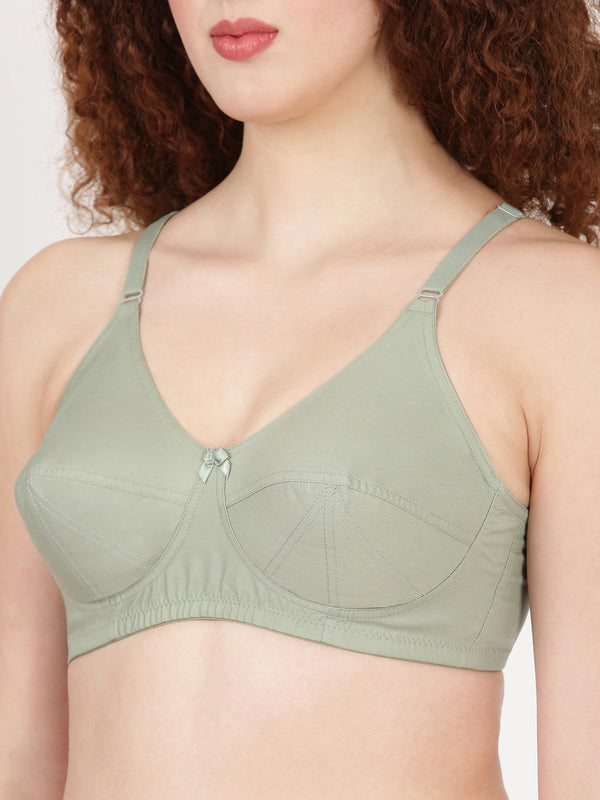 Pretty Plus Bra - Plus-Size Full-Coverage Bra with Stretch Cotton & Reinforced Support