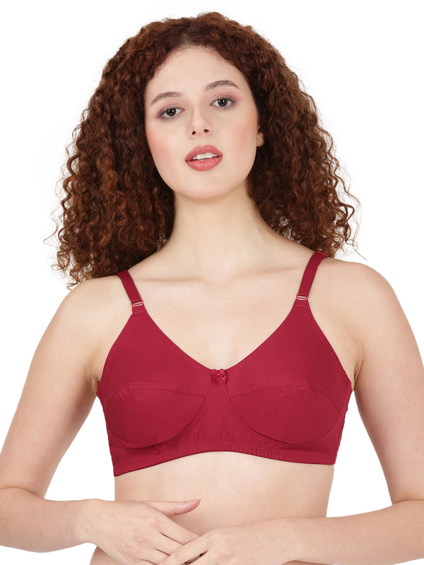 Pretty Plus Bra - Plus-Size Full-Coverage Bra with Stretch Cotton & Reinforced Support