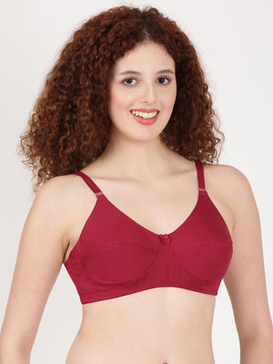 Pretty Plus Bra - Plus-Size Full-Coverage Bra with Stretch Cotton & Reinforced Support