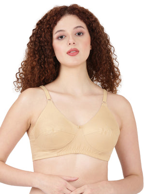 Pretty Plus Bra - Plus-Size Full-Coverage Bra with Stretch Cotton & Reinforced Support