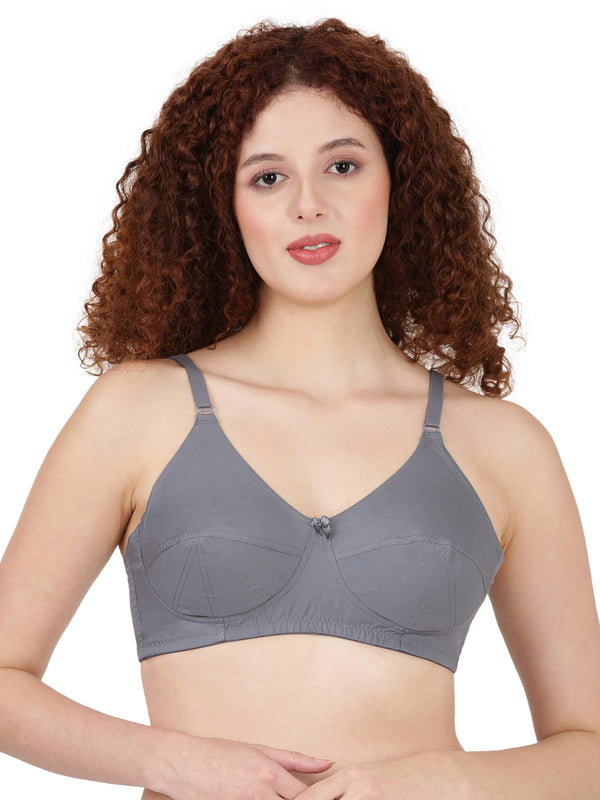 Pretty Plus Bra - Plus-Size Full-Coverage Bra with Stretch Cotton & Reinforced Support