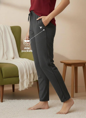 Buy_Blossom_Relax_Fit_cotton_adjustable_straps_side_pockets_Charcoal-Melange