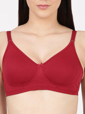 Buy_Blossom_Ringlet_Bra_t-shirt_side_support_bra_cotton_polyester_fabric_red_wine