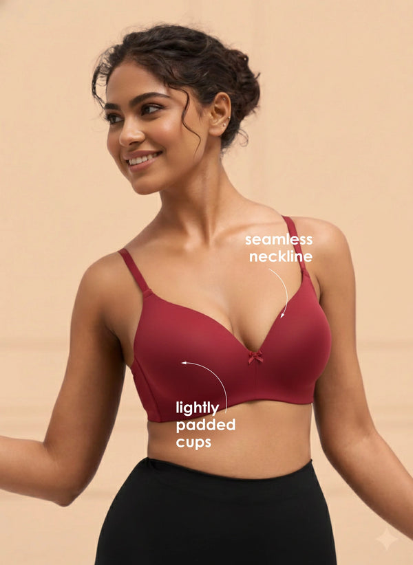 Buy_Blossom_SEAMLESS_INVISIBLE_FIT_POLYAMIDE__FLAWLESS_PAD_2511_MAROON_3