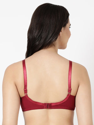 Buy_Blossom_Side_Shaper_Bra_woven_cotton_U-Back_design_maroon