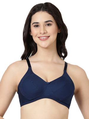 Buy_Blossom_Side_Shaper_Bra_woven_cotton_U-Back_design_navy_blue