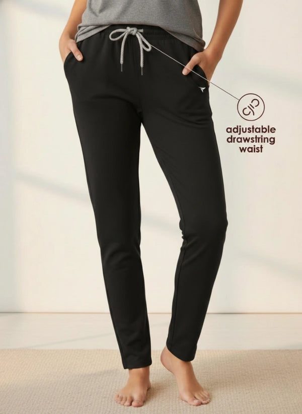 BUY_BLOSSOM_COMFORT_LOUNGE_PANT_SLIM_FIT_BLACK