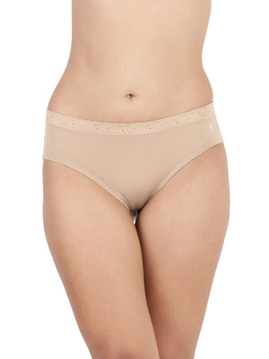 Oxy Soft Panty - Soft Modal Full-Coverage Panty with Seamless Fit, Covered Waistband Pack Of 2