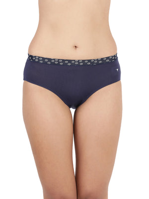 Oxy Soft Panty - Soft Modal Full-Coverage Panty with Seamless Fit, Covered Waistband Pack Of 2