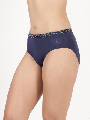 Oxy Soft Panty - Soft Modal Full-Coverage Panty with Seamless Fit, Covered Waistband Pack Of 2