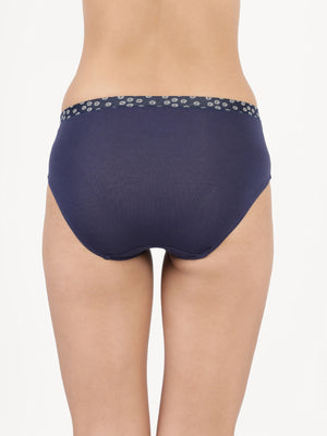 Oxy Soft Panty - Soft Modal Full-Coverage Panty with Seamless Fit, Covered Waistband Pack Of 2