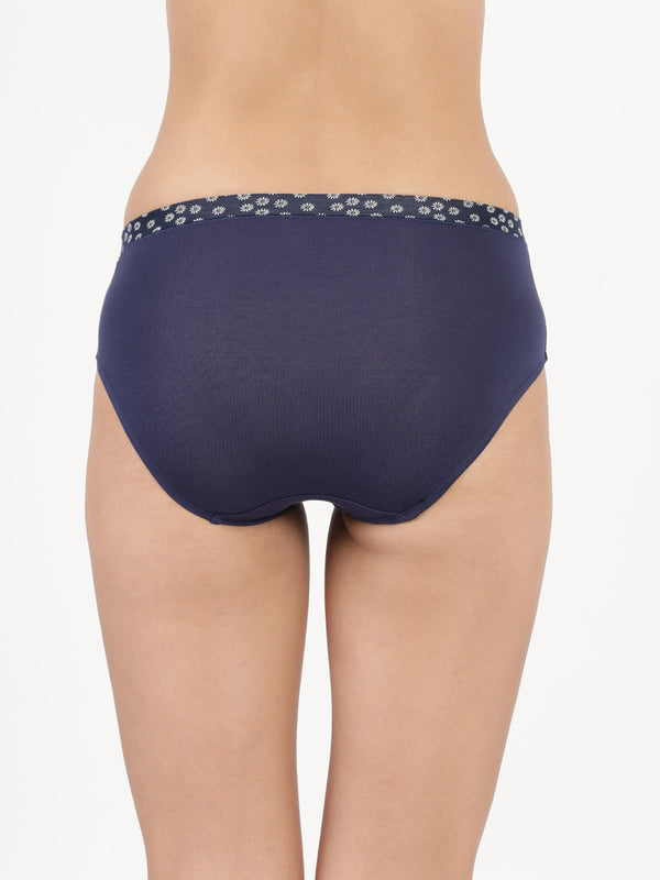 Oxy Soft Panty - Soft Modal Full-Coverage Panty with Seamless Fit, Covered Waistband Pack Of 2