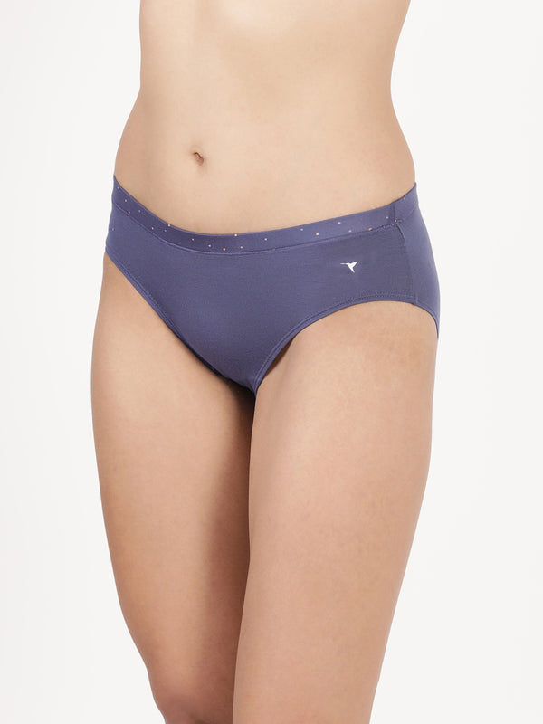 Oxy Soft Panty - Soft Modal Full-Coverage Panty with Seamless Fit, Covered Waistband Pack Of 2
