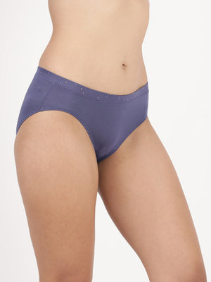 Oxy Soft Panty - Soft Modal Full-Coverage Panty with Seamless Fit, Covered Waistband Pack Of 2