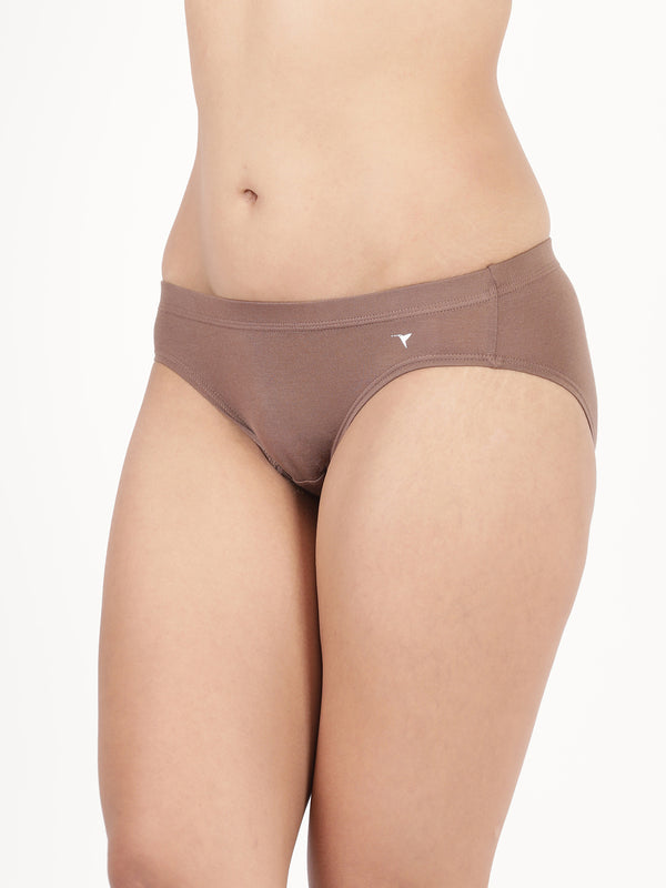 Misty Modal  - Soft Breathable Modal Seamless Bikini Panty Pack of 3