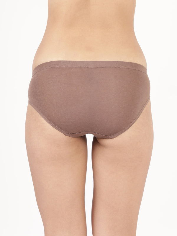 Misty Modal  - Soft Breathable Modal Seamless Bikini Panty Pack of 3