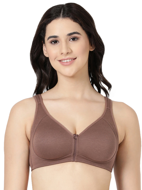 Buy_Blossom_Soulmate_Bra - 8_Interlock_fabric_with_double_layered_cups_cushioned_straps_light_brown