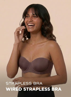 Buy_Blossom_Strapless_Bra_medium_padded_Bra_Demi_cup_Padded_Bra_CAMEL_BROWN