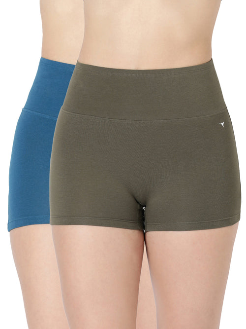 Buy_Blossom_Tummy_Shorts_cotton_elastane_double_layered_waistband_high_waist_assorted
