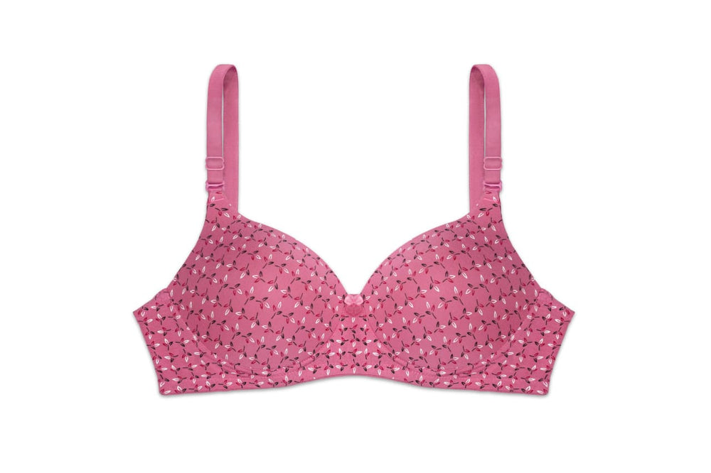 Buy_Blossom_Ultra Soft Modal Medium Padded Printed Bra_Lush_Print_Pad_1P