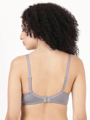 Fabulous Pad - Soft Polyester Underwire Bra With Seamless Molded Cups