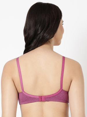 Buy_Blossom_Victorious_Bra_Knitted_t-shirt_cotton_polyester_wine_melange_