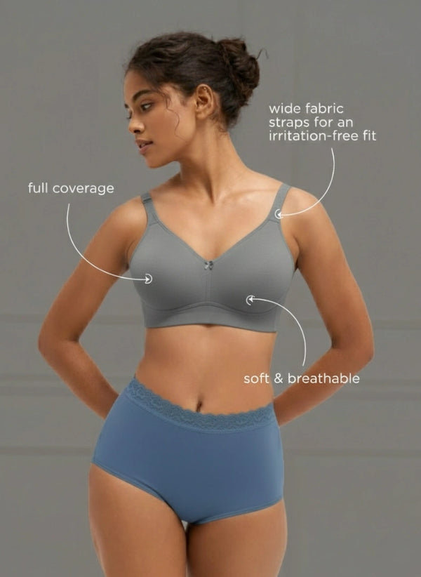 Buy_Blossom_Wrap_Around_Bra_Support_Bra_cotton_polyester_with_nipple_concealers_side_support_U-shape_back_Steel_Grey